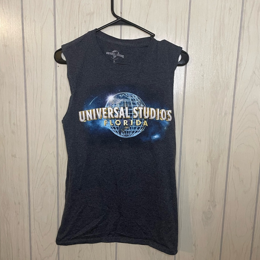 Universal Studios Charcoal Gray Tank